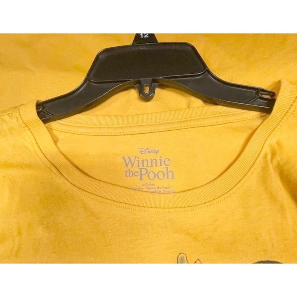 Disney Winnie the Pooh Yellow Graphic T Shirt‎ Women's Plus Size XL - Picture 4 of 5